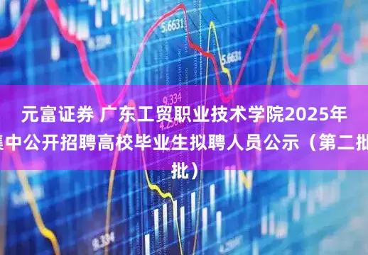 元富证券 广东工贸职业技术学院2025年集中公开招聘高校毕业生拟聘人员公示（第二批）
